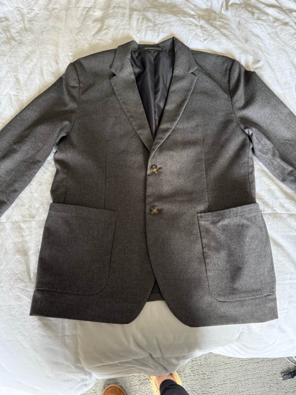 Old Navy Charcoal Gray Two-Button Sport Coat